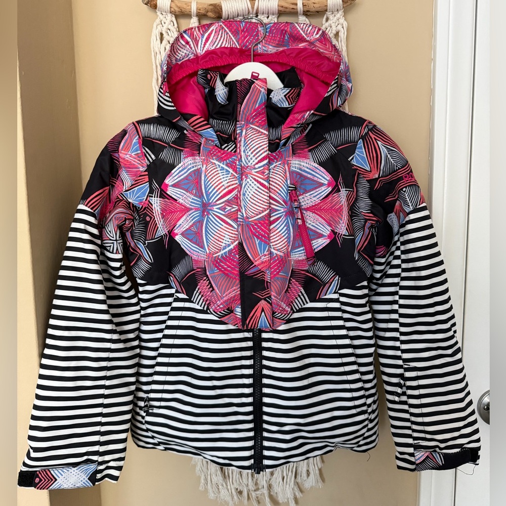 Roxy Frozen Flow Girl Jacket-Size 8/Small.